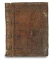 BOUSSARD, GEOFFROY. De divinissimo misse sacrificio. 1511. In contemporary Parisian panel-stamped binding.